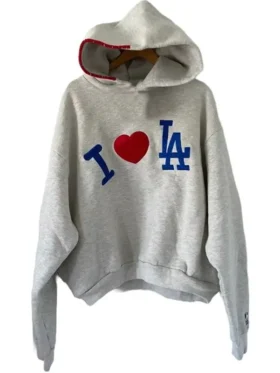 Madhappy x Dodgers I Love LA Grey Hoodie