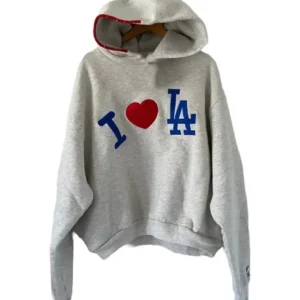 Madhappy x Dodgers I Love LA Grey Hoodie