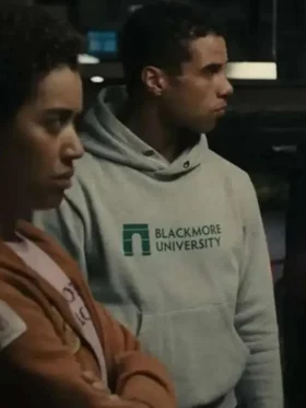 Mason Gooding Scream VI Gray Hoodie Front Look