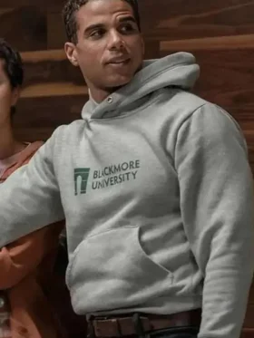 Mason Gooding Scream VI Gray Hoodie Front Look