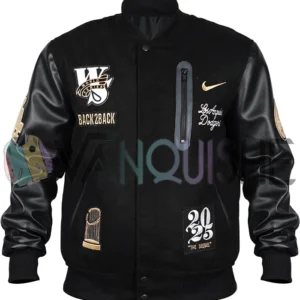 Max Muncy Dodgers World Series Championship Parade Jacket front