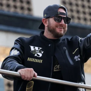 Max Muncy World Series Dodgers Championship Jacket