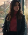 Maya Stern Fool Me Once S01 Black Leather Jacket