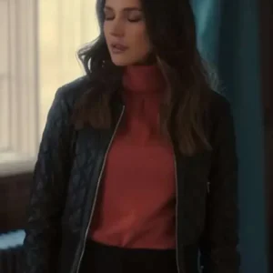 Maya Stern Fool Me Once S01 Black Leather Jacket