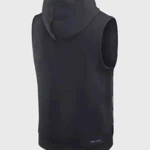 Miami Dolphins Rivalries Sideline Nike Sleeveless Hoodie Back Look