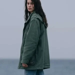 Milena Smit The Snow Girl Green Jacket