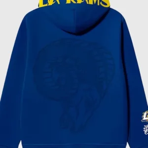 Mister Cartoon Los Angeles Rams Graphic Hoodie Back Look