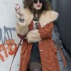 Mr. Robot Carly Chaikin Shearling Coat