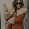 Mr. Robot Carly Chaikin Shearling Coat