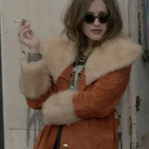 Mr. Robot Carly Chaikin Shearling Coat