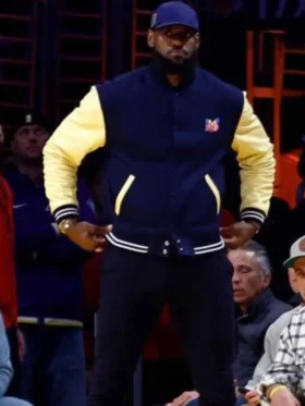 NBA 2023 LeBron James Varsity Jacket