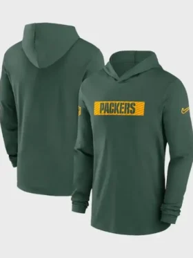 NFL Bay Packers Sideline Hoodie