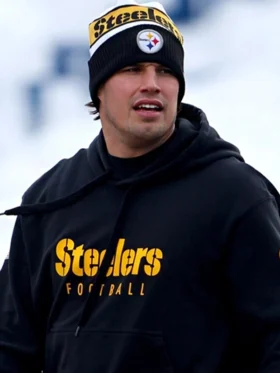 NFL Pittsburgh Steelers Black Hoodie Side
