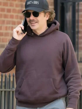 NYC 2025 Bradley Cooper Brown Hoodie