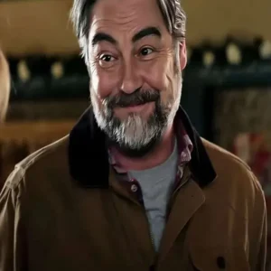 Nathaniel Parker The Twelve Dates Til Christmas Brown Jacket