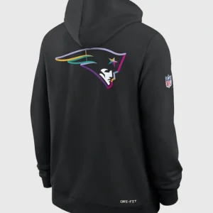 New England Patriots Black Hoodie