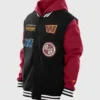 New Era Commanders Hoodie Jacket Front Look
