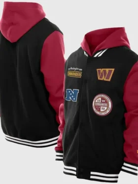 New Era Commanders Hoodie Jacket