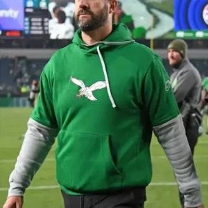Nick Sirianni Eagles Kelly Green Hoodie