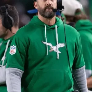 Nick Sirianni Eagles Kelly Green Hoodie