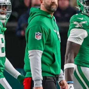 Nick Sirianni Eagles Kelly Green Hoodie