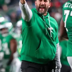 Nick Sirianni Eagles Kelly Green Hoodie