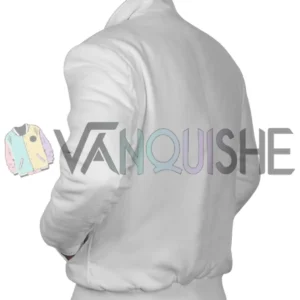 Novak Djokovic 24th Grand Slam White Jacket Back Look