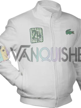 Novak Djokovic 24th Grand Slam White Jacket