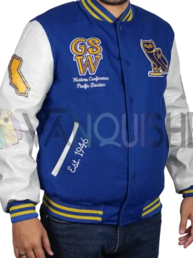 OVO Golden State Warriors Varsity Jacket