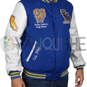 OVO Golden State Warriors Varsity Jacket