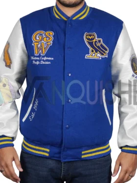 OVO Golden State Warriors Varsity Jacket