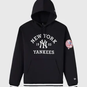 OVO x New Era x MLB New York Yankees Hoodie Front Look