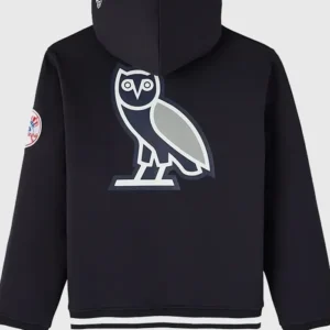 OVO x New Era x MLB New York Yankees Hoodie Back Look