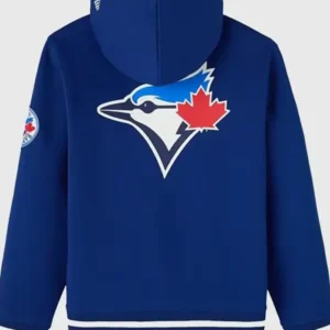 OVO x New Era x MLB Toronto Blue Jays Hoodie Back Look