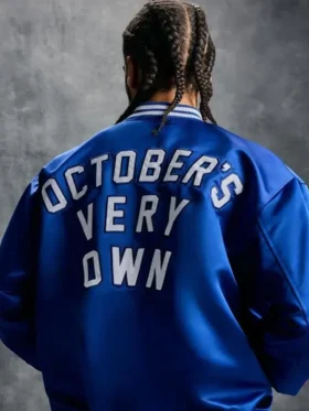 OVO × New Era × MLB Toronto Varsity Jacket