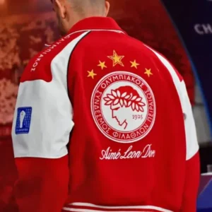 Olympiacos F.C. UEFA Champions League 2025 Jacket Back look