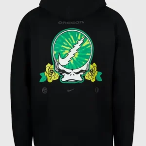 Oregon Ducks Nike Grateful Ducks Sideline Hoodie Back Look
