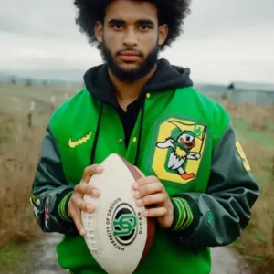 Oregon Nike Grateful Ducks Lettermen Jacket