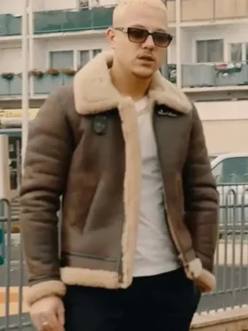 PLK “Tu Vois Comment” Shearling Leather Jacket