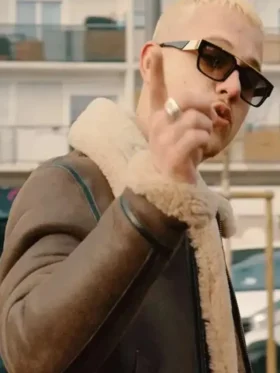 PLK “Tu Vois Comment” Shearling Leather Jacket