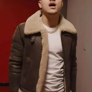 PLK “Tu Vois Comment” Shearling Leather Jacket