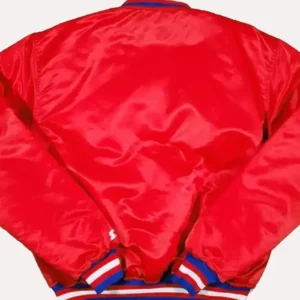 Philadelphia Sixers Starter Varsity Jacket Back Look