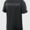 Philadelphia Eagles 2025 Black Crucial Catch T-Shirt Front Look