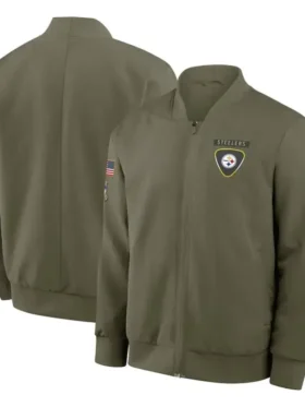 Philadelphia Eagles 2025 Salute to Service Bomber Jacket