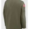 Philadelphia Eagles 2025 Salute to Service Long Sleeve Shirt Back Look