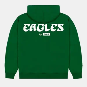 Philadelphia Eagles GOLF WANG Cutout Hoodie Back Look
