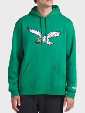 Philadelphia Eagles Kelly Green Legacy Fleece Hoodie