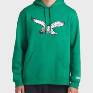 Philadelphia Eagles Kelly Green Legacy Fleece Hoodie