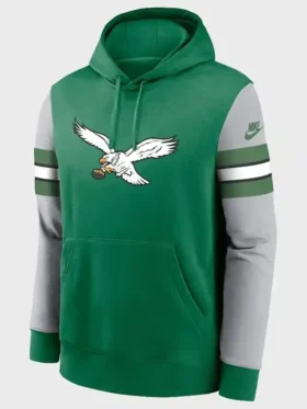 Philadelphia Eagles Pullover Hoodie Front Look