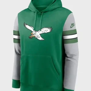 Philadelphia Eagles Pullover Hoodie Front Look